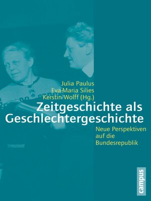 cover image of Zeitgeschichte als Geschlechtergeschichte